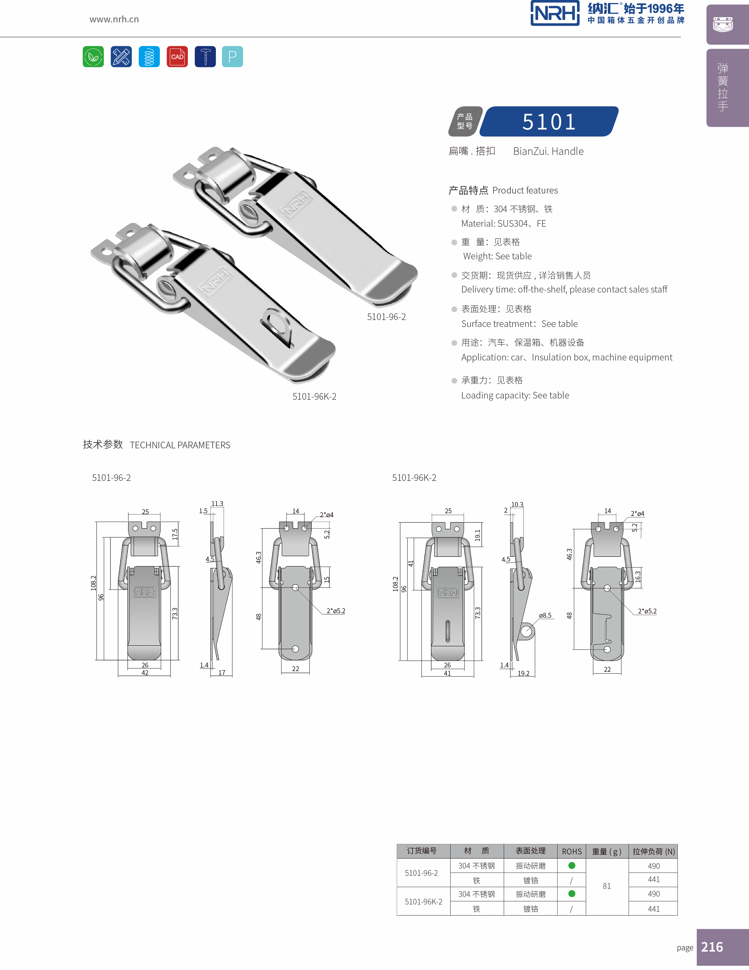 扁嘴香蕉操逼视频5101-96-2工業櫃鎖_裝備箱鎖扣_NRH香蕉成人网站视频香蕉操逼视频 