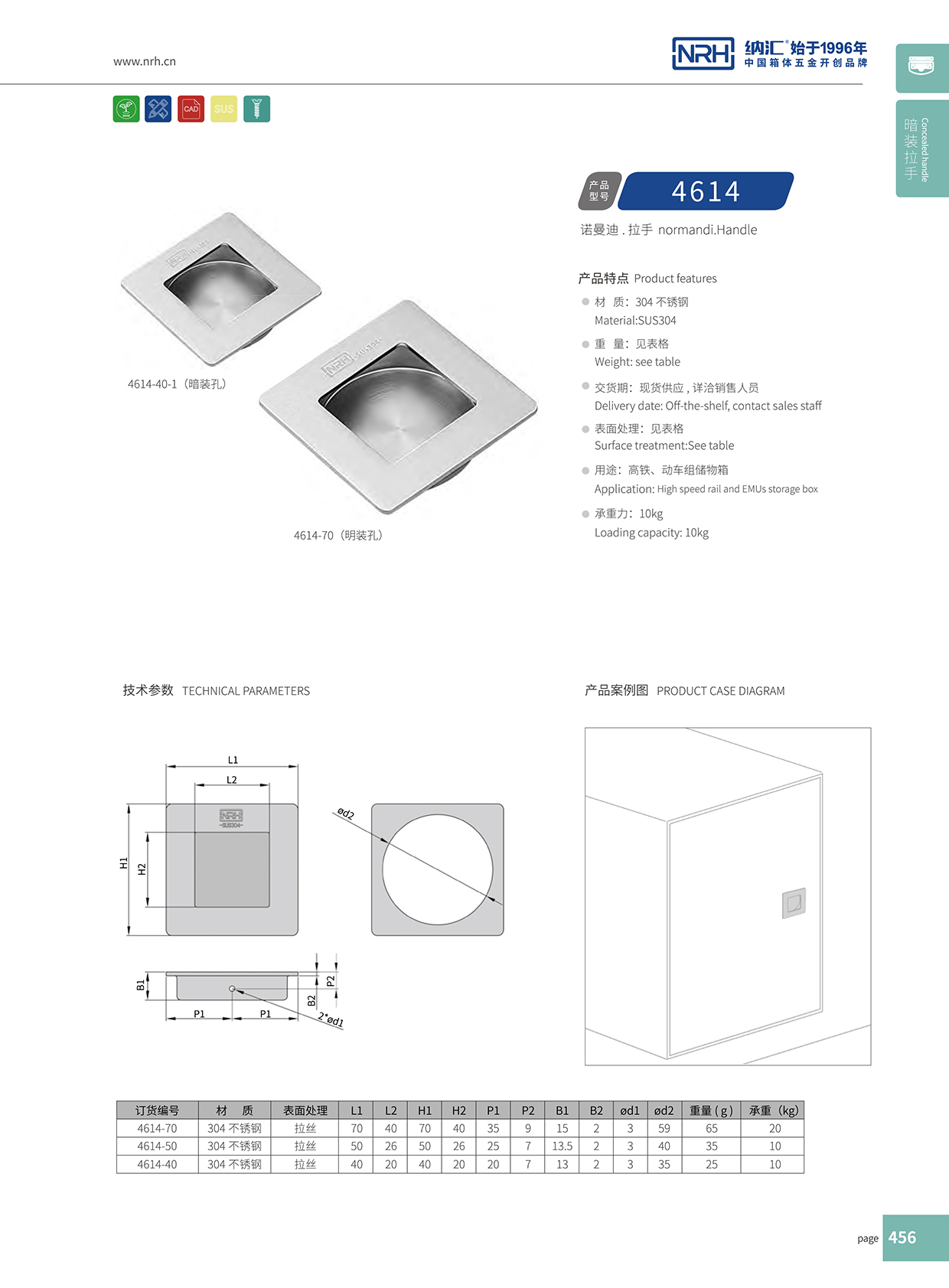 香蕉成人网站视频/NRH 4614-70 應急滾塑箱提手